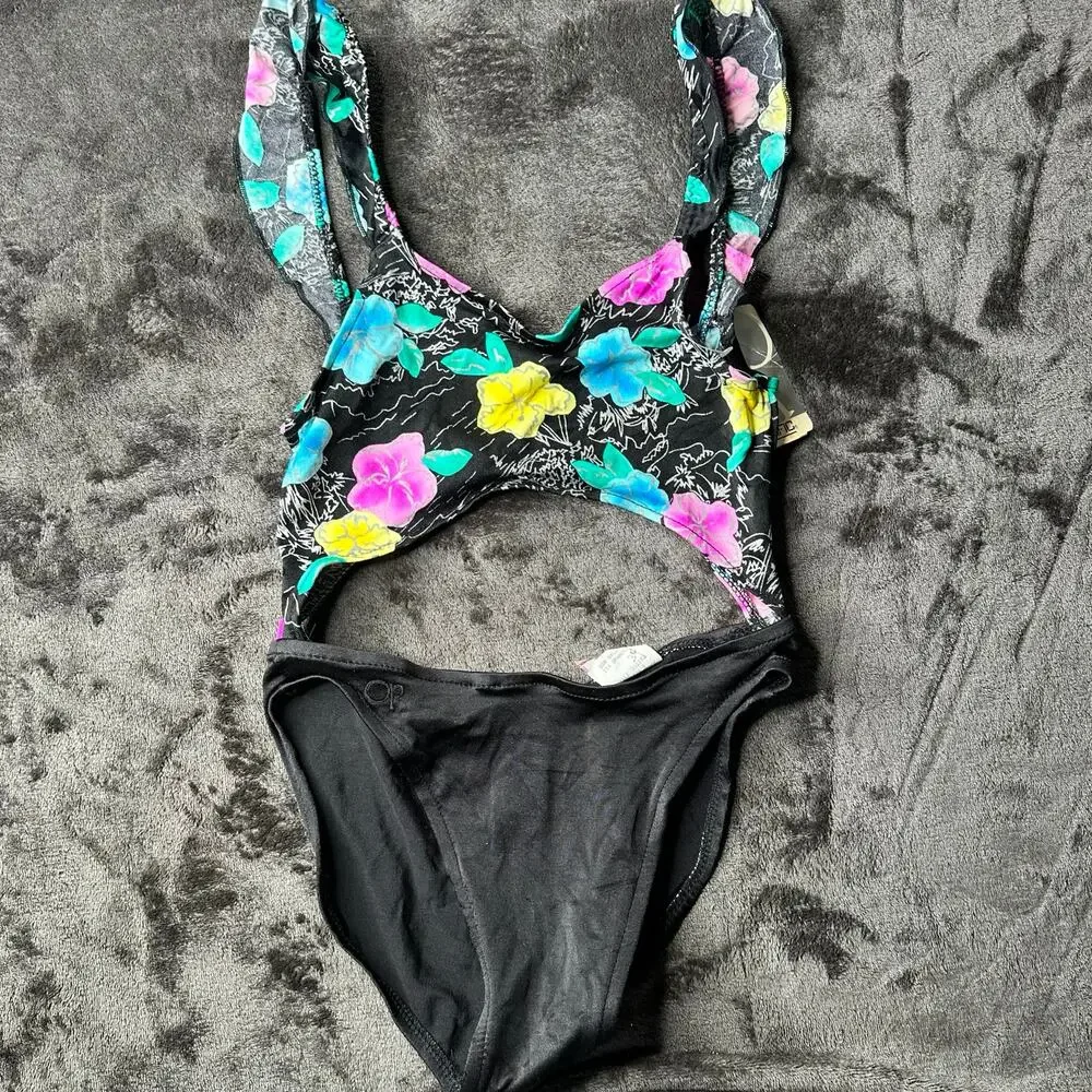 Vintage 80s/90s One Piece RARE Swimwear OP Ocean Pacific SEXY Women’s Size XS